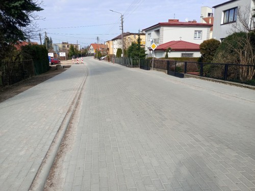 Zakończył się odbiór inwestycji pn. „Remont drogi gminnej nr 205073N ul. Wiejska w Giżycku”