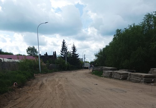 Trwa przebudowa drogi gminnej 4KD i 5KDD w Giżycku