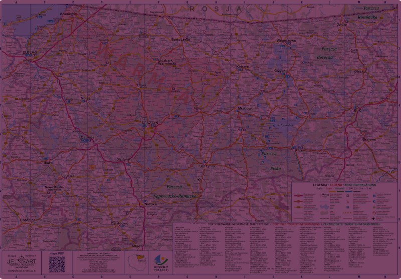 Mapa województwa